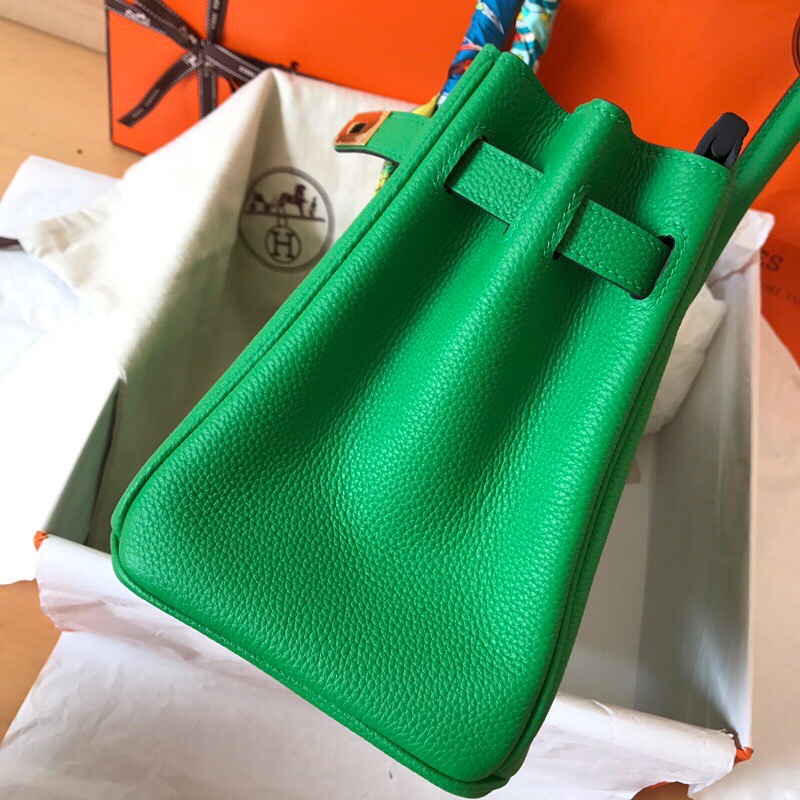 Hermes Birkin 30CM Togo Leather Handbag Green